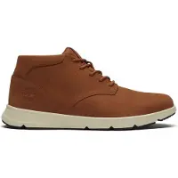 Timberland für Herren. TB0A6C7TEM71 Braune Leder-Chukka-Stiefeletten Parker Street (41.5), Wohnung, Nobuck, Schnürsenkel, Lässig