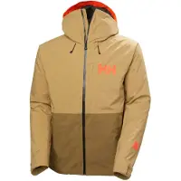 Helly Hansen Men's Powderface Ski Jacket elmwood (764) 2XL