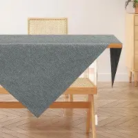OEM Graues Polyester-Tischtuch 80x80cm wasserfest lotusoeffekt