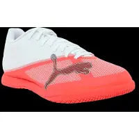 Puma Fußballschuh "ULTRA 7 PLAY IT", Gr. 42, Textil, rot (ultra rot, schwarz, weiß), Synthetik, Schuhe Fußballschuh, für Halle und Straße