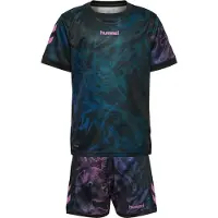 Hummel Kinder Trikot-Set BLAZE CLUB 26 GRAPHIC SET KIDS 236385-2761 164 - Black/Pink - 164
