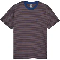 Element Sporttop "Icon Embroidery", Herren, Gr. XL, braun (schwarzdenim, sepia), Obermaterial: 100% Baumwolle., Tops Sporttop