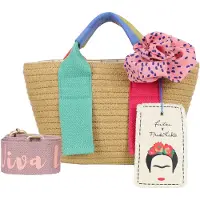 Fritzi aus Preußen Umhängetasche "Fritzi x Frida Kahlo" mit farbigen Details
