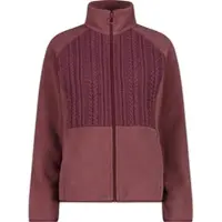 CMP Woman Wool Wool Fleece Fleece Jacket malva (H846) 36