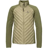 Schöffel - Hybrid Down Jacket Cascata - Daunenjacke Gr 52 beige/oliv