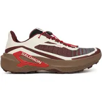 Salomon - Herren Traillaufschuhe – Genesis 2 - Genesis 2 Vanilla Ice/Iron für Herren - Größe 41 1/3 - Bordeaux