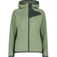 CMP - Women's Jacket Fix Hood 36G1816 - Fleecejacke Gr 34 oliv