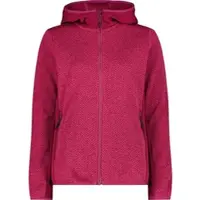 CMP Woman Fleece Fleece Jacket FIX Hood amaranto (C489) 42