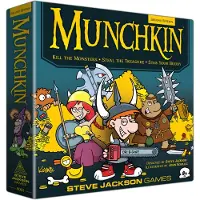 Steve Jackson Games Munchkin Deluxe 2nd Edition - Brettspiel - EN Version