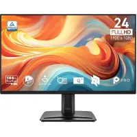 MSI Pro MP245 E14VL, 60,5 cm (23.8"), 1920 x 1080 Pixel, Full HD, LCD, 4 ms, Schwarz