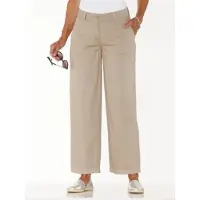 Sieh an! Jeans-Culotte in beige | Gr.: 19