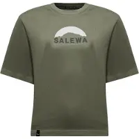 Salewa - Women's Eagle Sunrise T-Shirt S/S - T-Shirt Gr 34 oliv