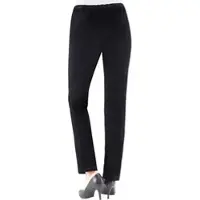 Casual Looks Schlupfhose , Damen, Gr. 54, Normalgrößen, blau (marine), 98% Baumwolle, 2% Elasthan, unifarben, lang, Hosen Schlupfhose