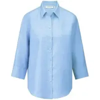 Eterna Long-Bluse 3/4-Arm blau, 36