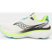 Saucony Hurricane 26 Schuhe Weiß/Gelb AW26, Größe 46,5 - EUR
