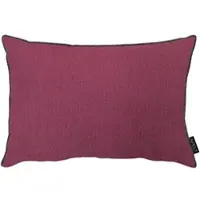 Apelt Dekokissen "Stone", pink (bordeaux, unifarben), B:45cm H:10cm L:35cm, Mischgewebe, Polyester, Dekokissen_Sitzkissen_Kissenhüllen, Dekokissen, inclusive Soft-Kissenfüllung 100% PES