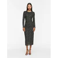 Vila Vicarini Langarm Maxikleid