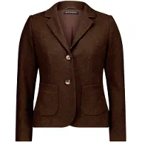 Betty Barclay Jackenblazer "Wollblazer mit aufgesetzten Taschen", Damen, Gr. 46, braun (light maroon), Obermaterial: 75% Polyester PES. 25% Wolle WO., Blazer Jackenblazer, Topseller