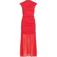 Vila Vikenza Stehkragen Maxikleid