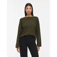 Vila Viliga Rundhals Strickpullover