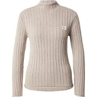 Calvin Klein Jeans Jeans Rollkragenpullover "WOVEN LABEL T-NECK SWEATER" Regular fit mit Stehkragen