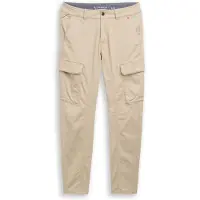 Tom Tailor Cargohose , Herren, Gr. 36, Länge 32, beige (plaza beige), Web, Obermaterial: 98% Baumwolle, 2% Elasthan. Futter: 100% Baumwolle, unifarben, regular fit lang, Hosen Cargohose, mit Stretch