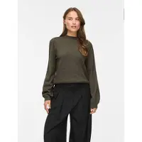 Vila Stehkragen Strickpullover