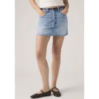 Levi's Levis Jeansrock "ICON SKIRT" mit Used-Effekten und ausgefransten Kanten
