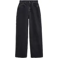 Armedangels - Women's Enijaa High Waist Wide Jean - Freizeithose Gr 36⁠-38 - Length: 32'' schwarz