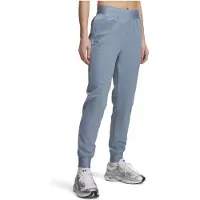 Under Armour Ua Rival Hi Rise Woven Pant - blue wind, Größe:L