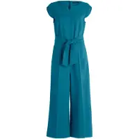 Betty Barclay Jumpsuit "Jumpsuit mit Eingrifftaschen", Damen, Gr. 42, EURO, blau (colonial blau), Obermaterial: 86% Polyester PES. 14% Elasthan EL., Overalls Jumpsuit