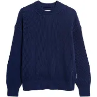 Armedangels - Women's Vanisé Rib Knit Sweater - Pullover Gr XL blau