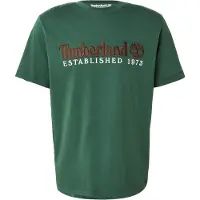 Timberland Mens Short Sleeve Embroidered Tee sycamore M