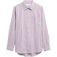 Armedangels GESTREIFTE WEITE BLUSE | 100% Bio-Baumwolle - mehrfarbig (XL)