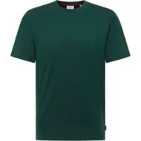 Mustang 1100000002199 "Herren Style Austin", Herren, Gr. S, grün (dunkelgrün), Single Jersey, 100% Baumwolle, Rundhals, Shirts 1100000002199