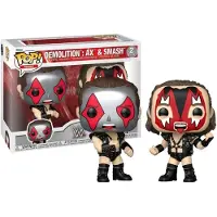 Funko POP! FK93016 - WWE POP! Vinyl Figuren 2er-Pack Ax & Smash 9 cm - Neu