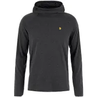Fjällräven - Bergtagen Midlayer Hoodie - Merinoshirt Gr XL schwarz