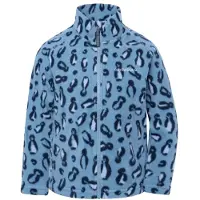Didriksons - Kid's Monte Printed Full-Zip - Fleecejacke Gr 90 blau
