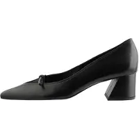 Högl Damen Pumps Schwarz Leder Größe: 40,5