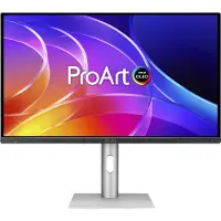 Asus ProArt OLED PA279CDV, 67,3 cm (26.5"), 3840 x 2160 Pixel, 4K Ultra HD, QD-OLED, 0,1 ms, Schwarz, Silber