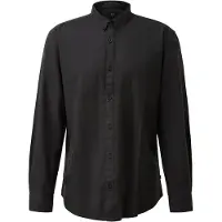 QS Flanellhemd , Herren, Gr. XXL, N-Gr, anthrazit, Flanell, Obermaterial: 100% Baumwolle, regular fit normal, 2-Knopf-Manschette, Hemden Flanellhemd, Button-down-Kragen, Regular fit
