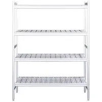 Saro Alu- Regalboden mit Kunstoffrosten 475x1505mm