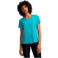 Under Armour Damen T-Shirt Tech SSV- Twist 1384227-481 S - Fresco Blue - S