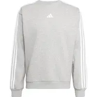 Adidas - Essentials 3-Stripes Fleece Sweatshirt - Pullover Gr M grau
