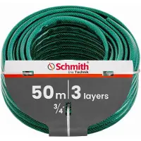 Schmith Gartenschlauch 20 m 3/4 Zoll Wasserschlauch robust | Gartenbewässerung Premium Bewässerungsschlauch Schlauch für Garten Rasensprenger