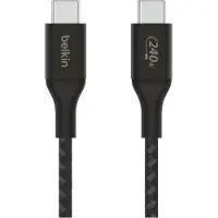 Belkin CAB015bt1MBK, 1 m, USB C, USB C, USB 2.0, Schwarz