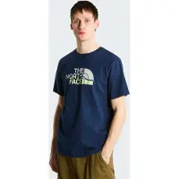 The North Face - Mountain Line Regular Short Sleeve Tee - T-Shirt Gr M blau