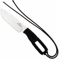 Ontario Hunt Plus 9715BLK Drop Point Satin 420HC, Black Paracord, Fahrtenmesser
