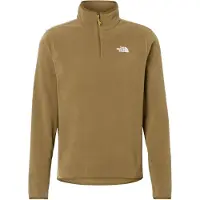 The North Face Herren Glacier 1/4 Zip Fleecepullover Caraway Seed XL