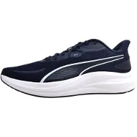 Puma Laufschuh "SKYROCKET LITE 2", Damen, Gr. 44,5, blau (navy, aqua glow, zen blau, citrus bloom), Textil, Schuhe Laufschuh, für sportliche Aktivitäten, mit SOFTFOAM+ Innensohle